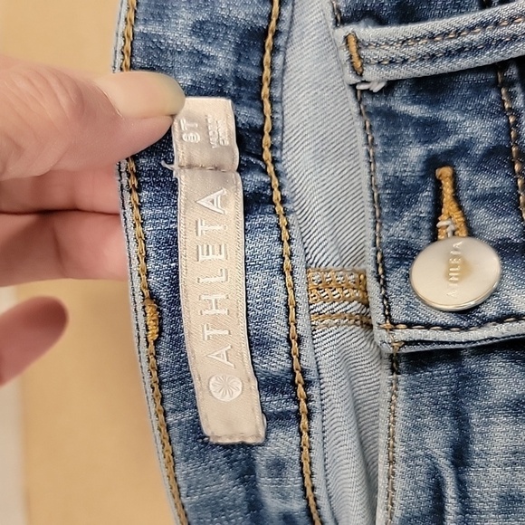 Athleta, Sculptek Skinny Jeans, Size 8T, Good Used Condition. - Picture 3 of 13